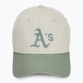Бейсболка New Era WS Patch 9Forty Oakland Athletics світло-бежева 2