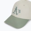 Бейсболка New Era WS Patch 9Forty Oakland Athletics світло-бежева 3
