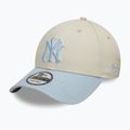 Бейсболка New Era WS Patch 9Forty New York Yankees світло-бежева 3