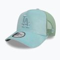 Кепка New Era Velour Trucker Los Angeles Dodgers green pstl 2