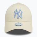 Бейсболка New Era League Essential 9Forty New York Yankees світло-бежева 2