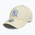 Бейсболка New Era League Essential 9Forty New York Yankees світло-бежева 3