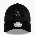Бейсболка New Era Diamante Velour 9Forty Los Angeles Dodgers чорна 2