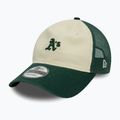 Кепка New Era 9Twenty Trucker Oakland Athletics light beige 2