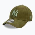 Бейсболка New Era Two Tone Cord 9Forty New York Yankees темно-зелена 3