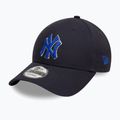 Бокова нашивка New Era 9Forty New York Yankees бейсболка темно-синя 2