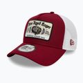 Бейсболка New Era NE Vintage Trucker темно-червона 3