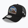 Бейсболка New Era NE Outdoor Patch Trucker чорна 3
