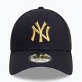 Бейсболка New Era Metallic 9Forty New York Yankees темно-синя 2