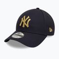 Бейсболка New Era Metallic 9Forty New York Yankees темно-синя 3