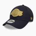 Бейсболка New Era Metallic 9Forty Los Angeles Lakers темно-синій 3