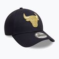 Бейсболка New Era Metallic 9Forty Bulls темно-синій