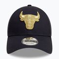 Бейсболка New Era Metallic 9Forty Bulls темно-синій 2