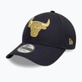 Бейсболка New Era Metallic 9Forty Bulls темно-синій 3