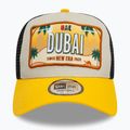 Бейсболка New Era Licence Plate Los Angeles Trucker світло-бежева 3