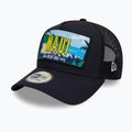 Бейсболка New Era Licence Plate Los Angeles Trucker морська бейсболка 3