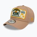 Бейсболка New Era номерний знак Eframe медно-бежевого кольору 3