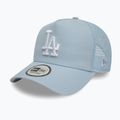 Бейсболка New Era League Essential Trucker Los Angeles Dodgers пастельно-блакитного кольору 3