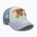 Бейсболка New Era Fruit Graphics Trucker Los Angeles Dodgers пастельно-блакитна