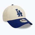 Бейсболка New Era Colourblock 9Forty Los Angeles Dodgers світло-бежева
