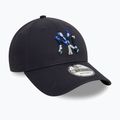Бейсболка New Era Camo Infill 9Forty New York Yankees темно-синя