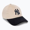 Бейсболка New Era Block Cord 9Twenty New York Yankees світло-бежева