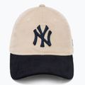 Бейсболка New Era Block Cord 9Twenty New York Yankees світло-бежева 2