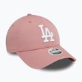 Бейсболка New Era League Essential 9Forty Los Angeles Dodgers темно-рожева