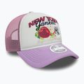 Бейсболка New Era Fruit Graphics Trucker New York Yankees темно-рожева
