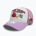 Бейсболка New Era Fruit Graphics Trucker New York Yankees темно-рожева 2