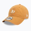 Бейсболка New Era Mini Washed 9Twenty Oakland Athletics темно-бежева 2