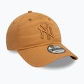 Бейсболка New Era League Essential 920 New York Yankees темно-бежева
