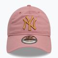 Бейсболка New Era League Essential 920 New York Yankees темно-рожева 3
