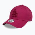 Бейсболка New Era Metallic Logo 9Forty Los Angeles Dodgers темно-червона 2