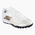Кросівки футбольні дитячі SKECHERS Skx_1.5 Youth Jr TF white/gold 8