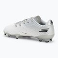 Кросівки футбольні дитячі SKECHERS Razor 1.5 Td Jr FG white/silver 3