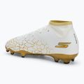 Кросівки футбольні дитячі SKECHERS Skx 1.5 Youth High Jr FG white/gold 3