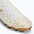 Кросівки футбольні дитячі SKECHERS Skx 1.5 Youth High Jr FG white/gold 7