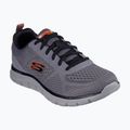 Кросівки чоловічі Skechers Track Leshur charcoal/orange