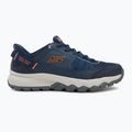 Кросівки чоловічі SKECHERS Dynamite At Escapar navy/orange 2