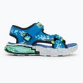 Сандалі дитячі SKECHERS Mega Splash black/blue/lime 2