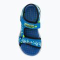 Сандалі дитячі SKECHERS Mega Splash black/blue/lime 5