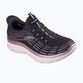 Кросівки жіночі SKECHERS Summits Plus Soft Luster black/rose gold 8