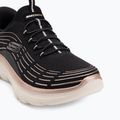 Кросівки жіночі SKECHERS Summits Plus Soft Luster black/rose gold 7