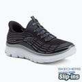 Кросівки жіночі SKECHERS Summits Plus Soft Luster charcoal/silver