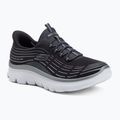 Кросівки жіночі SKECHERS Summits Plus Soft Luster charcoal/silver