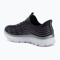 Кросівки жіночі SKECHERS Summits Plus Soft Luster charcoal/silver 3