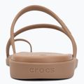 Шльопанці жіночі Crocs Miami Toe Loop Sandal milk chocolate 6