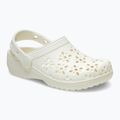 Шльопанці Crocs Classic Floral Cutout Clog chalk