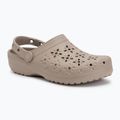 Шльопанці Crocs Classic Floral Cutout Clog taupe 2